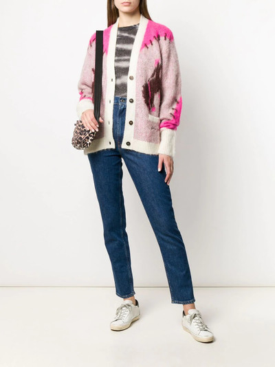 Golden Goose intarsia knit cardigan outlook