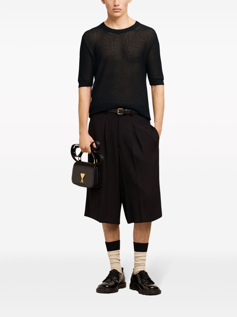 semi-sheer T-shirt - 2