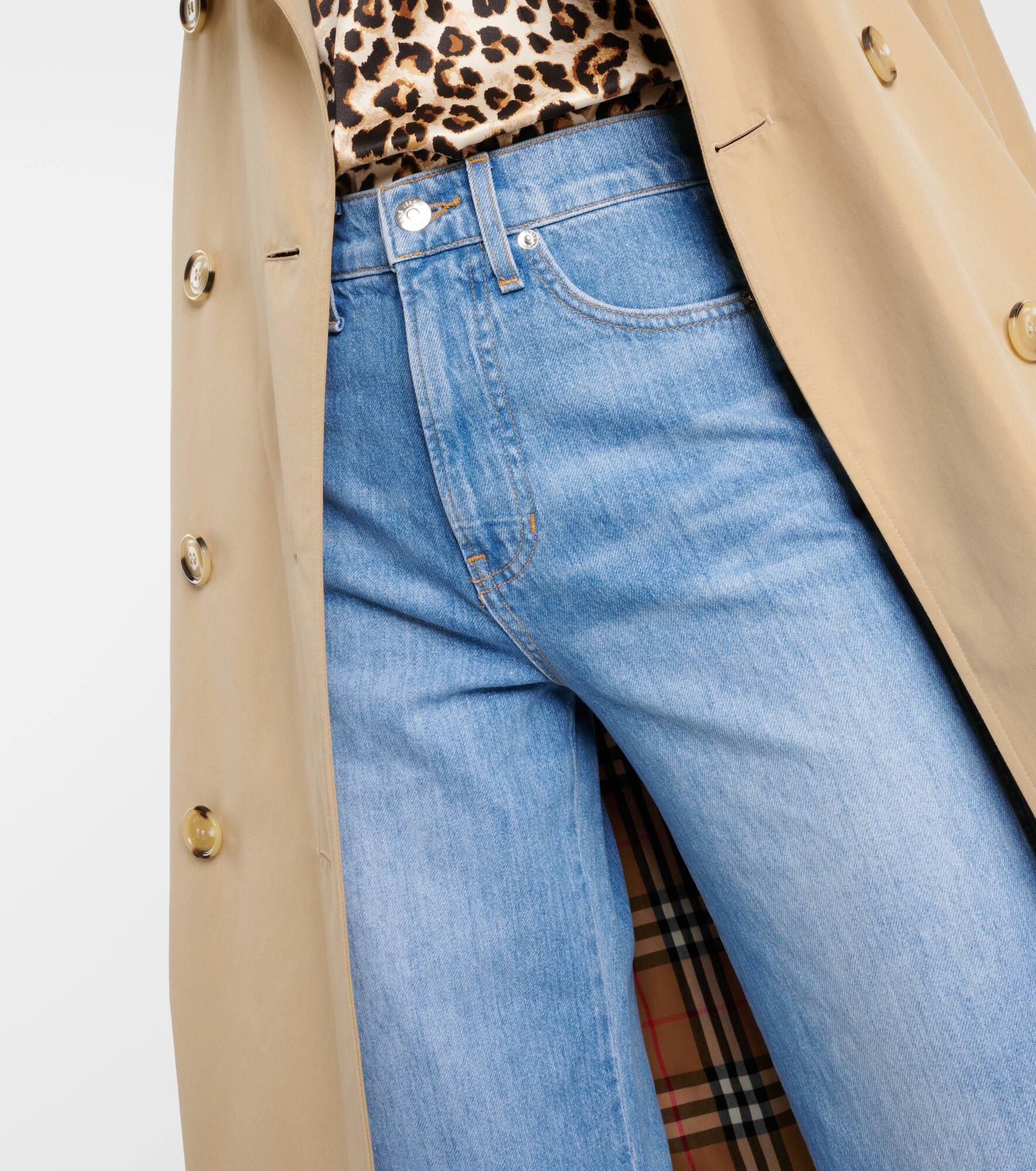 Taylor high-rise wide-leg jeans - 4