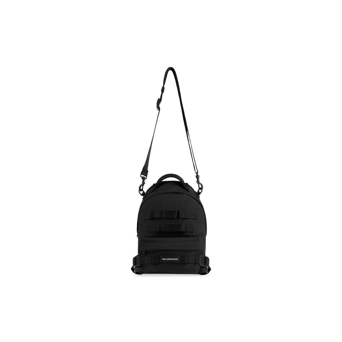 Men's Army Small Multicarry Backpack in Black - 4