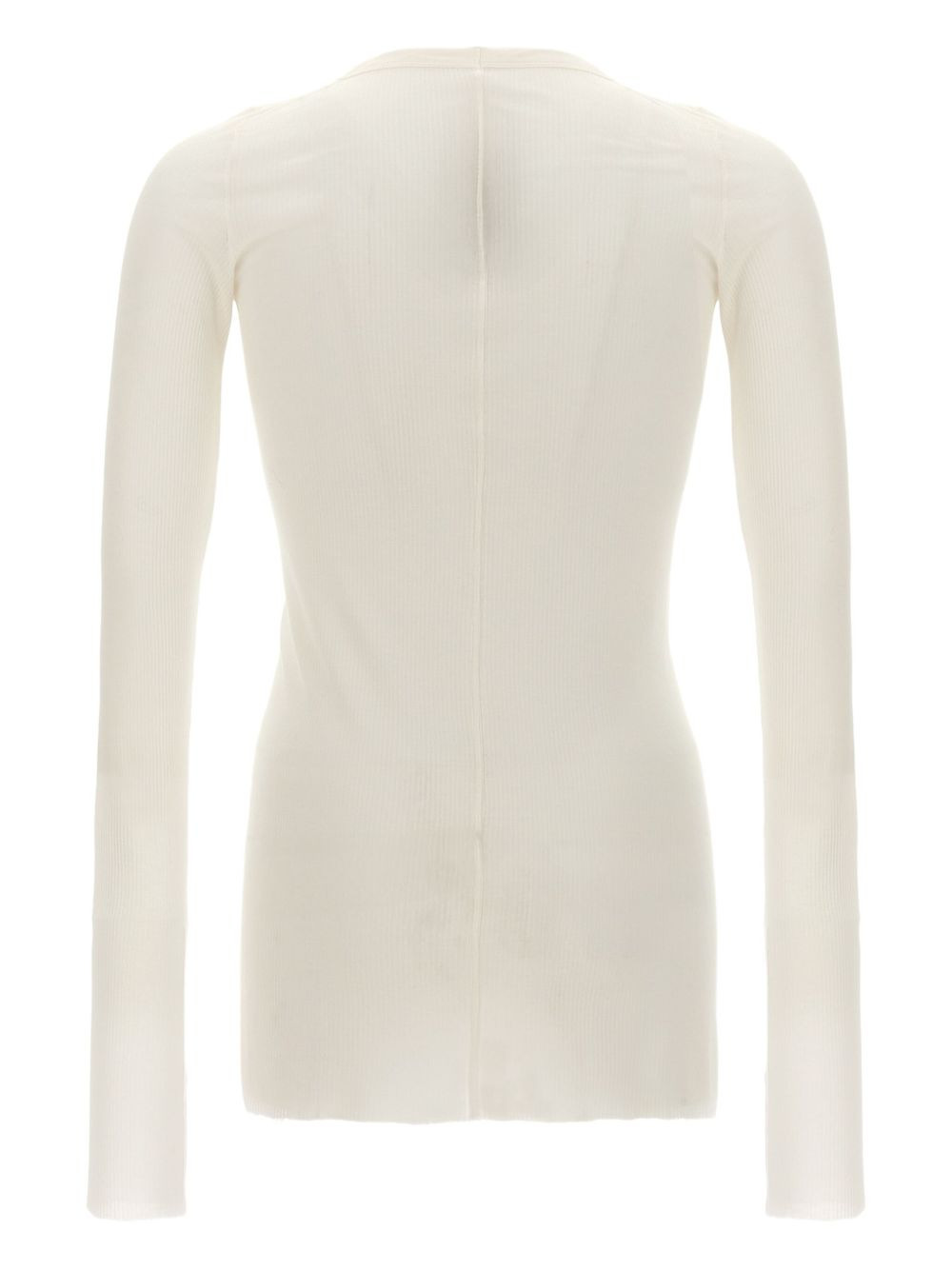 ribbed long-sleeved T-shirt - 2