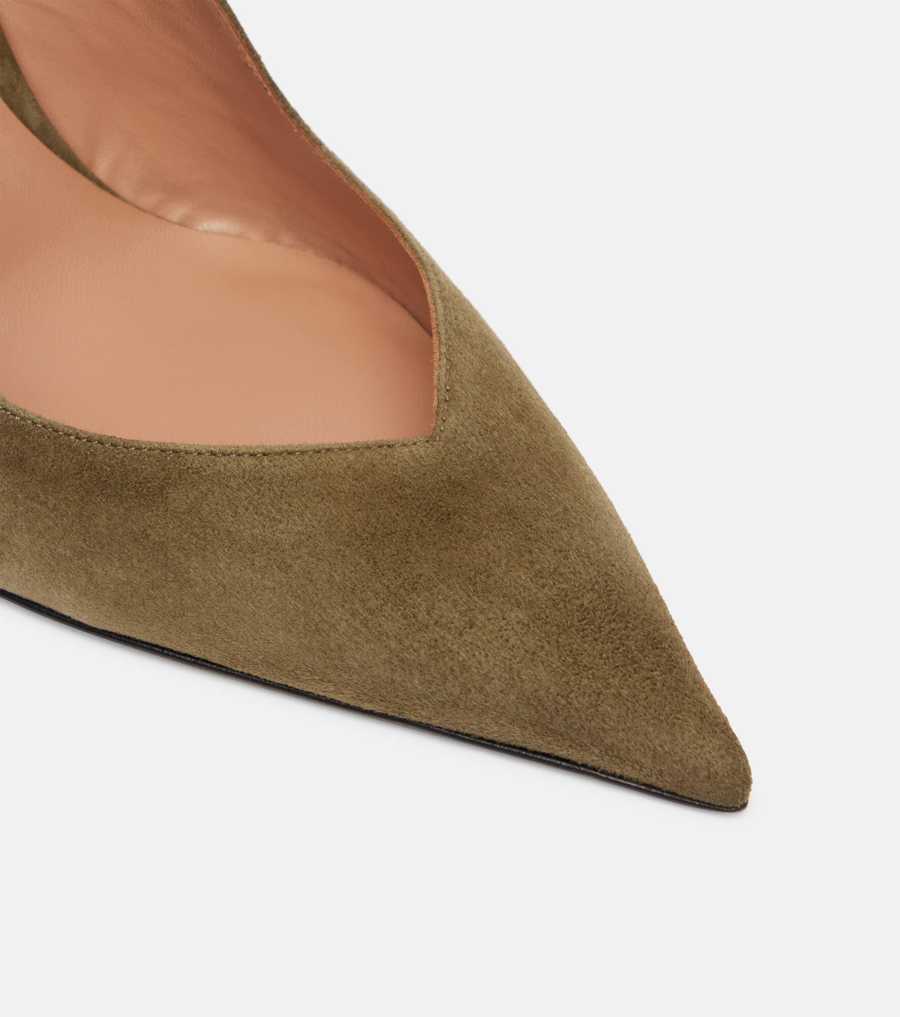 Cheope 105 suede slingback pumps - 6