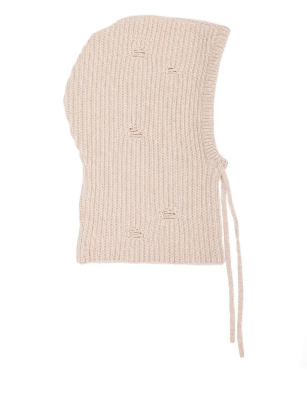 ribbed-knit balaclava - 2