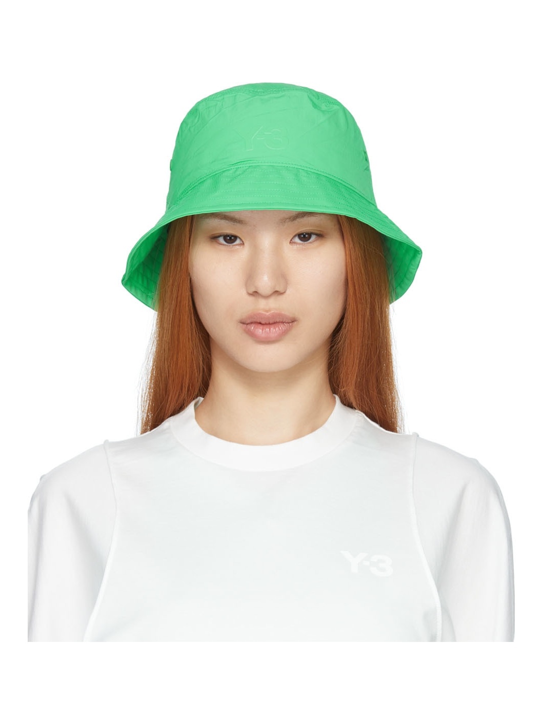 Green Logo Bucket Hat - 1