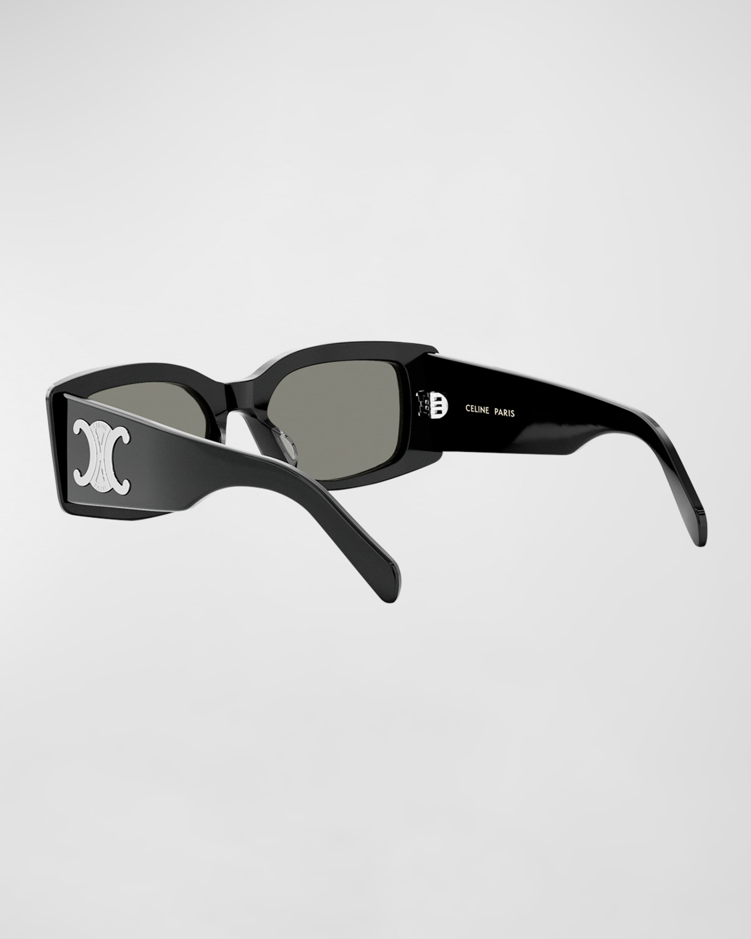 Triomphe Acetate Rectangle Sunglasses - 2