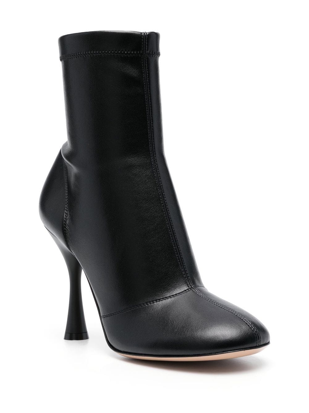 Larue  95mm leather ankle boots - 2