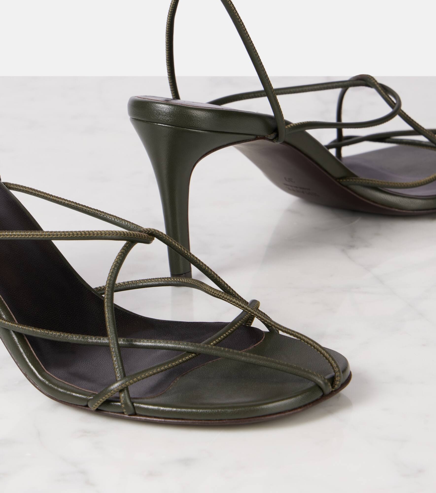 Loulou 75 leather sandals - 5