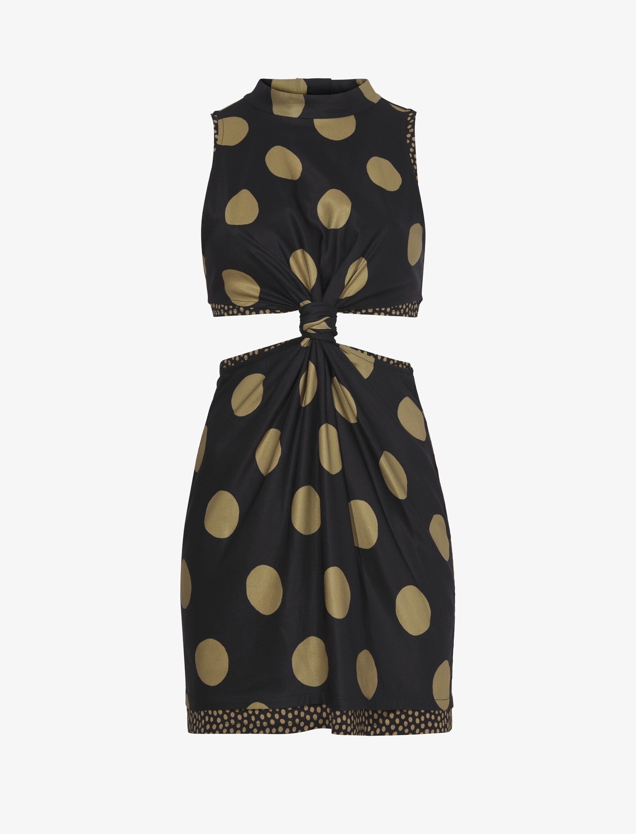 Printed Dot Cut Out Tank - 1