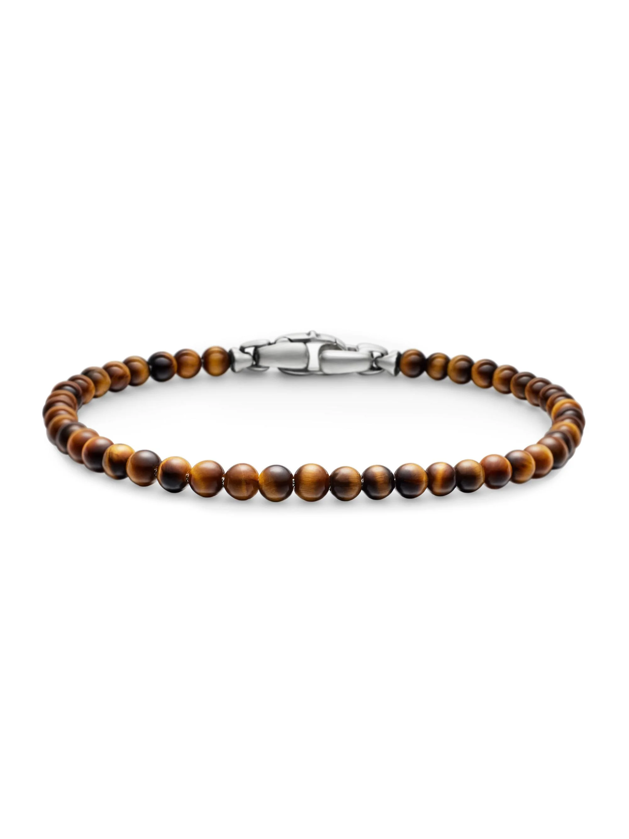 Men's Spiritual Beads Bracelet - Tigers Eye - 1
