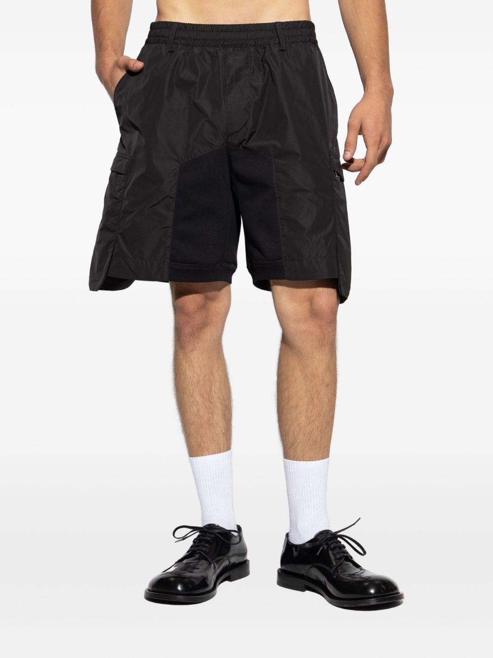 panelled pocket shorts - 3