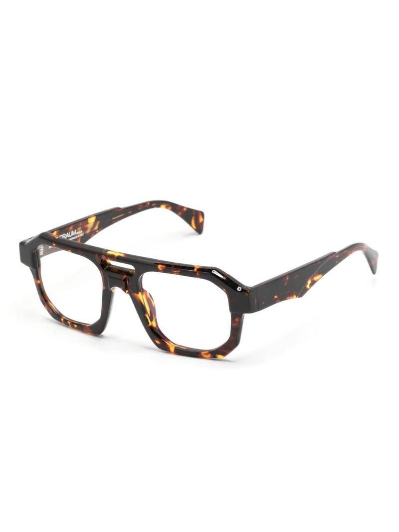Kuboraum K33 square-frame glasses outlook