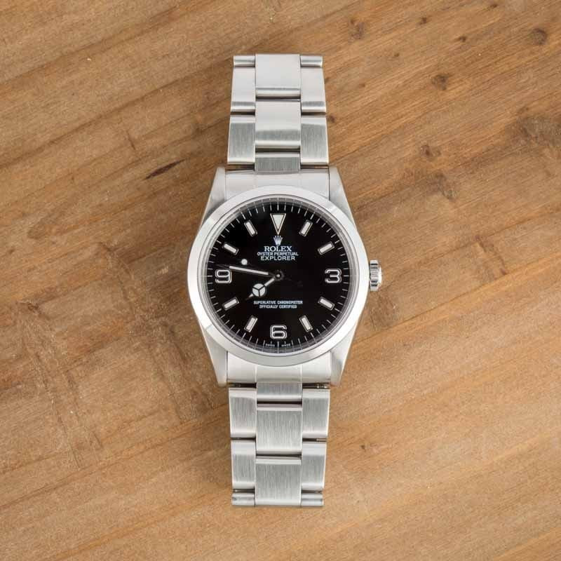 Rolex Explorer 14270 Steel Oyster Band - 5