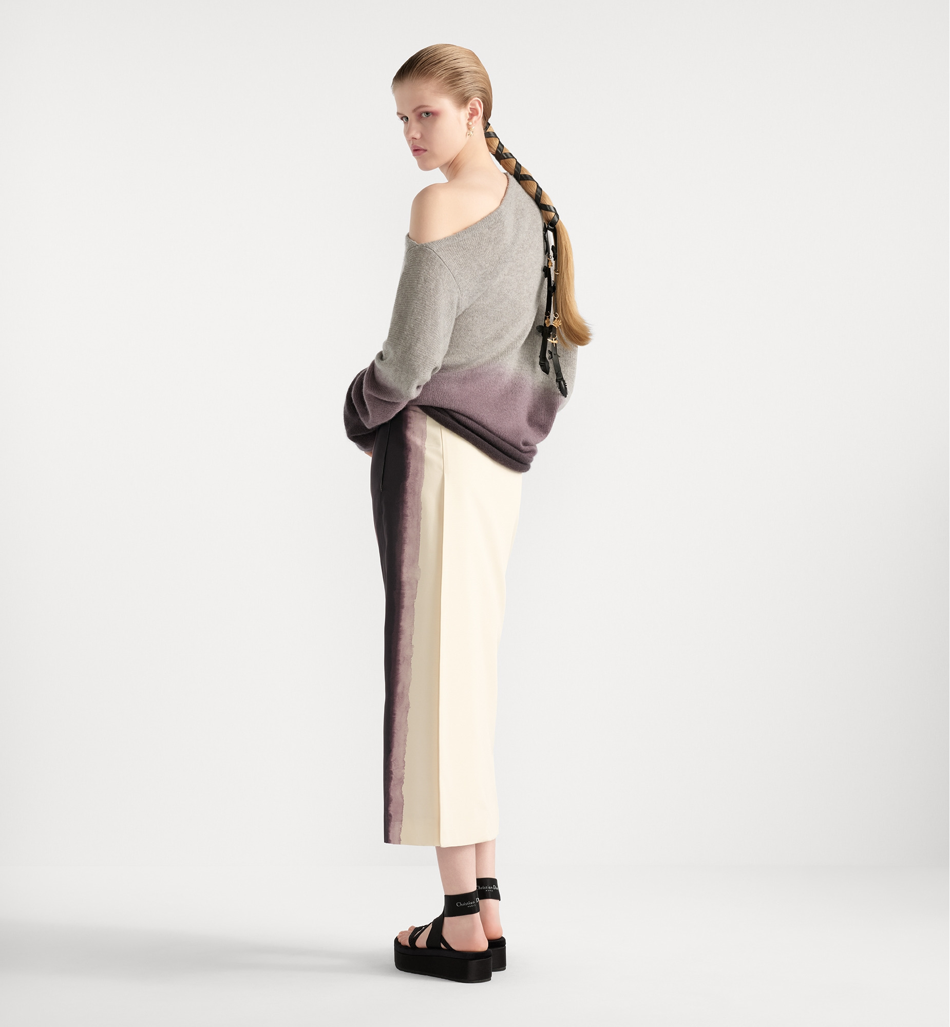 Mid-Length Straight Skirt - 3