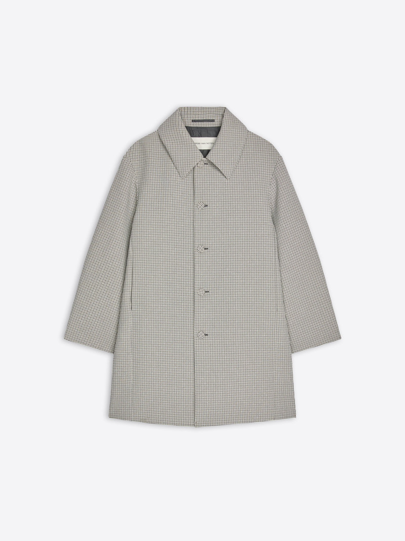 GINGHAM COAT 1