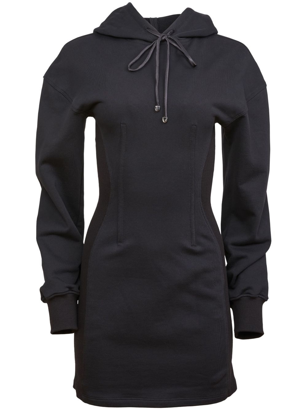 hooded corset dress - 1