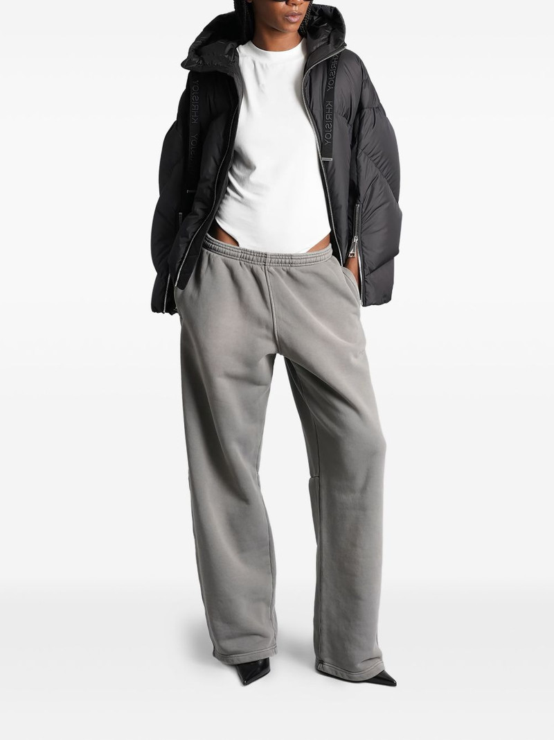 Khrisjoy quilted attached-hood puffer jacket outlook