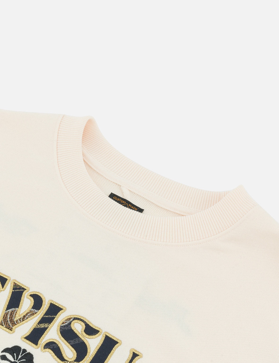 Kamon and Logo Brocade Applique Relax Fit Sweatshirts - 5