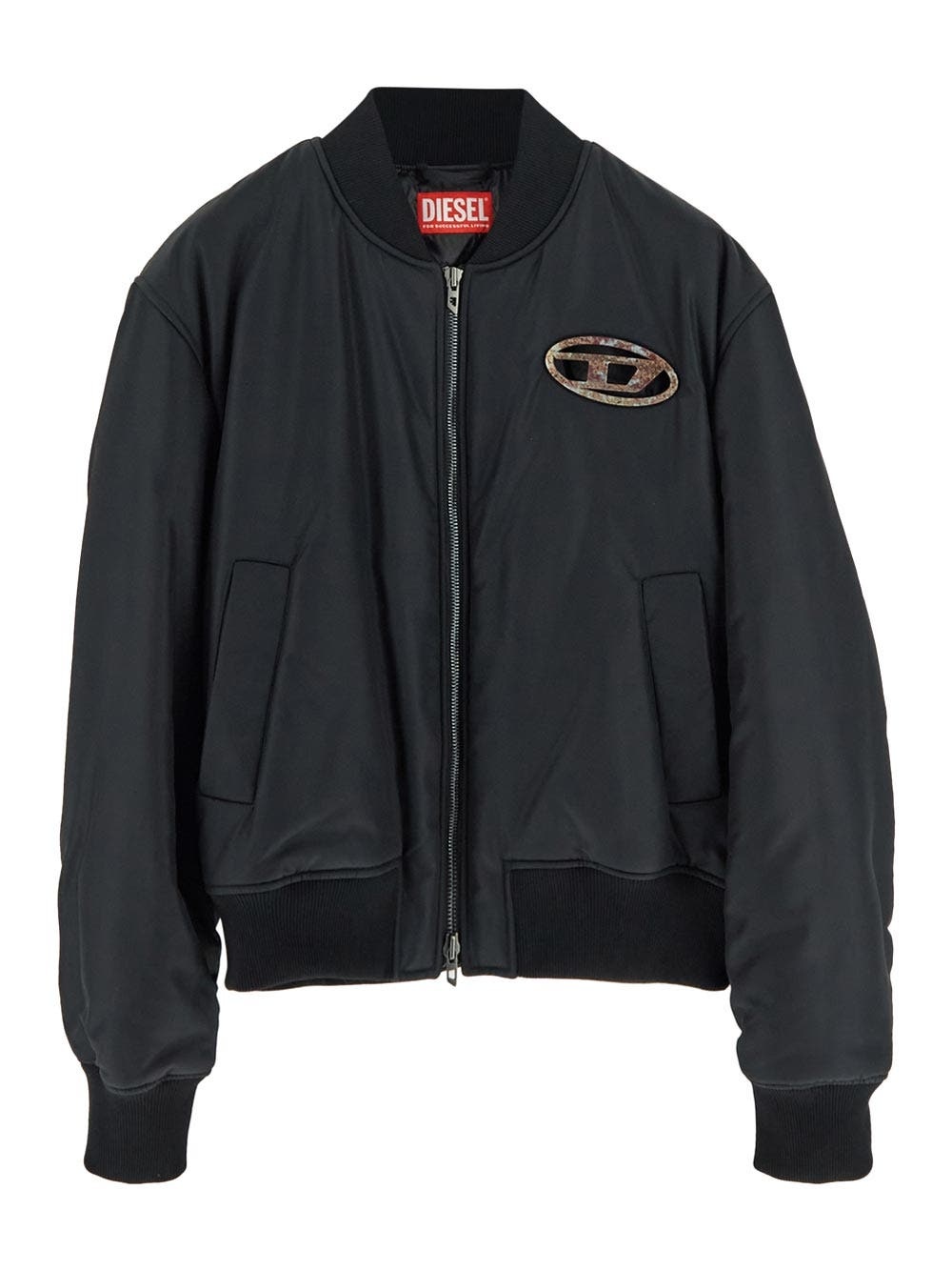 ◆DIESEL 21SS 最新作◆L-WALL ボンバージャケット◆Black◆ ◇DIESEL 21SS 最新作◇L-WALL ボンバージャケット◇Black