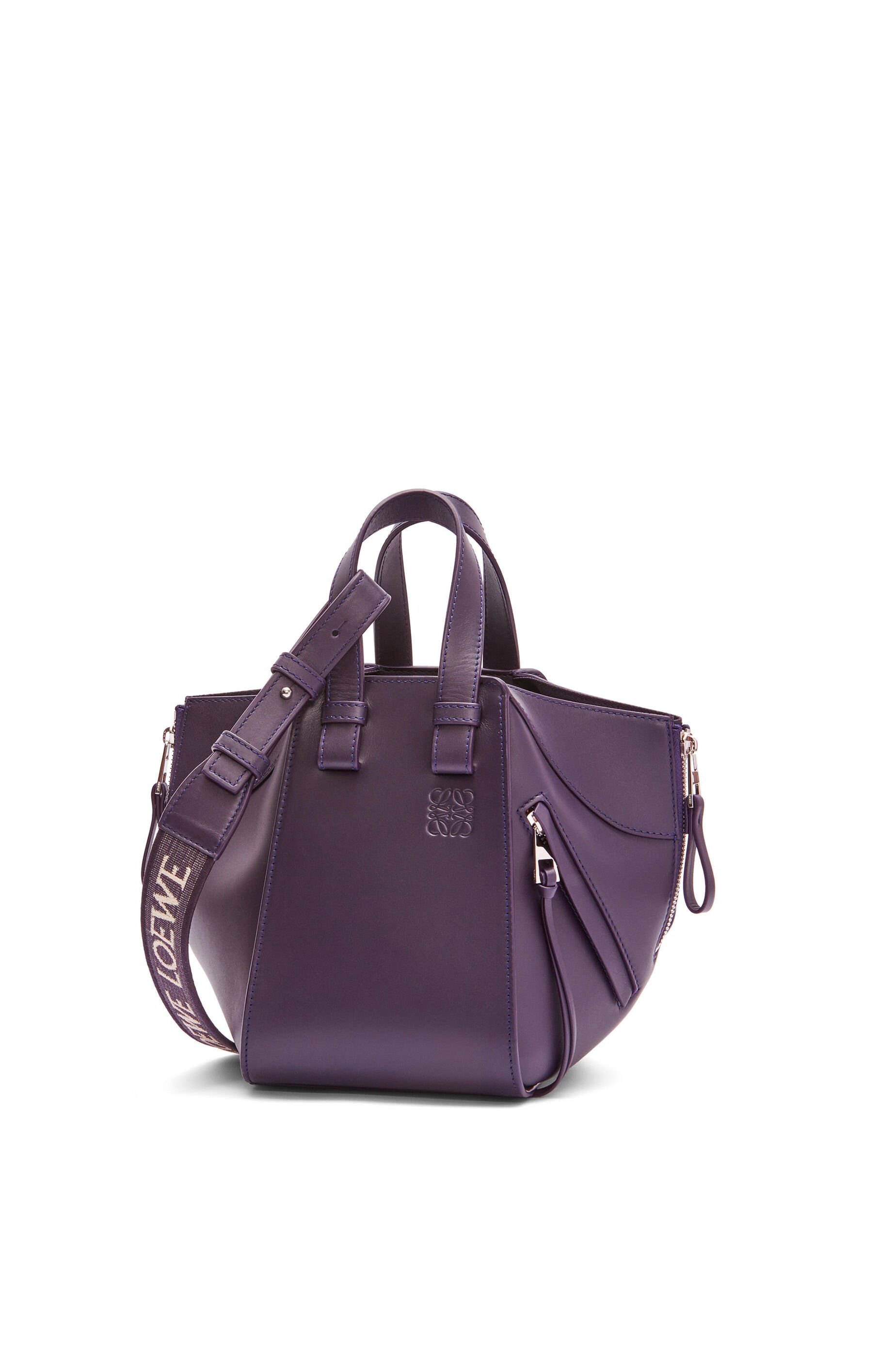 Compact Hammock bag in satin calfskin - 4