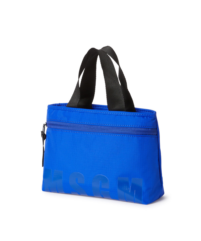 "Signature Iconic Nylon" mini tote bag 3