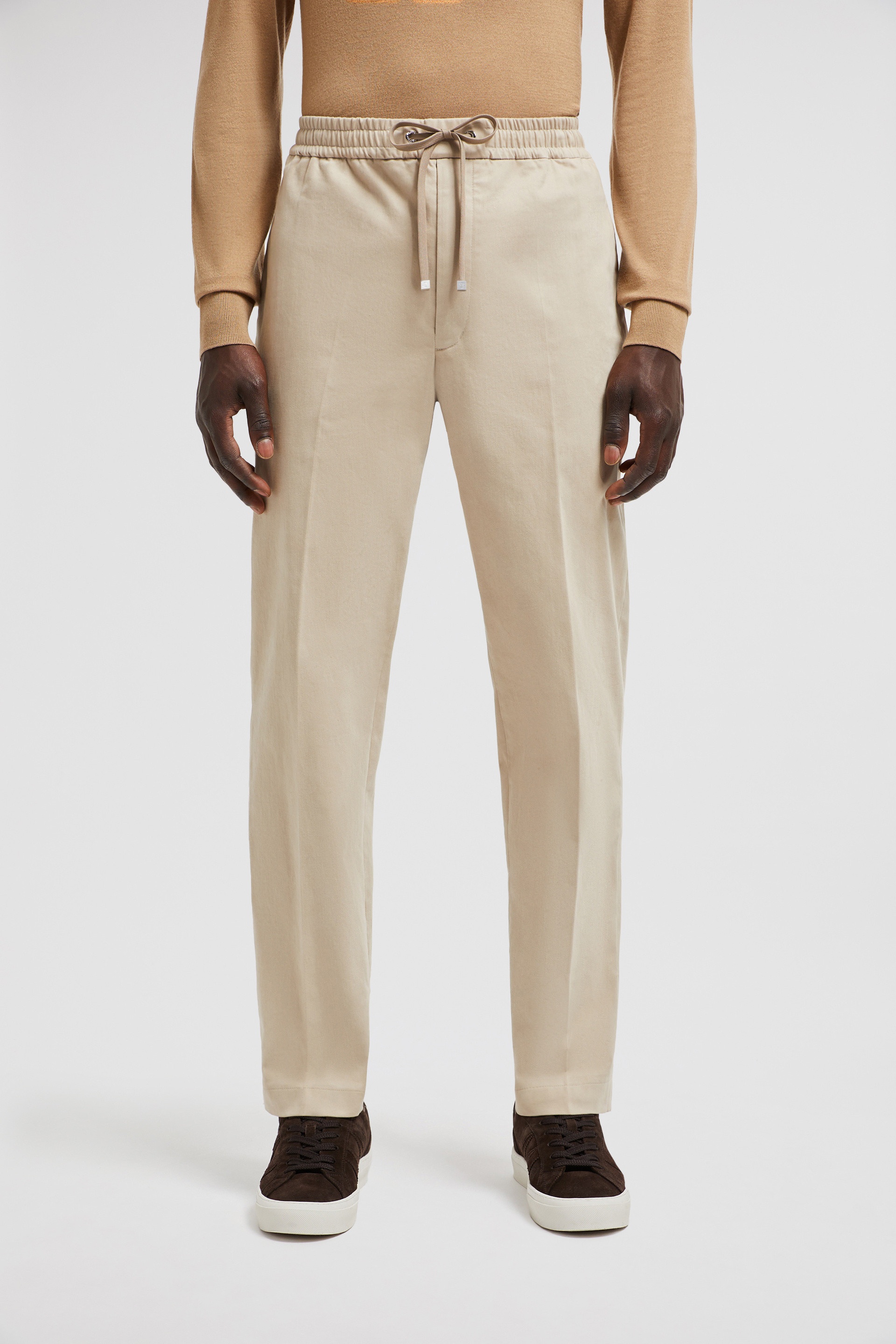 Polished Cotton Jogging Pants - 3