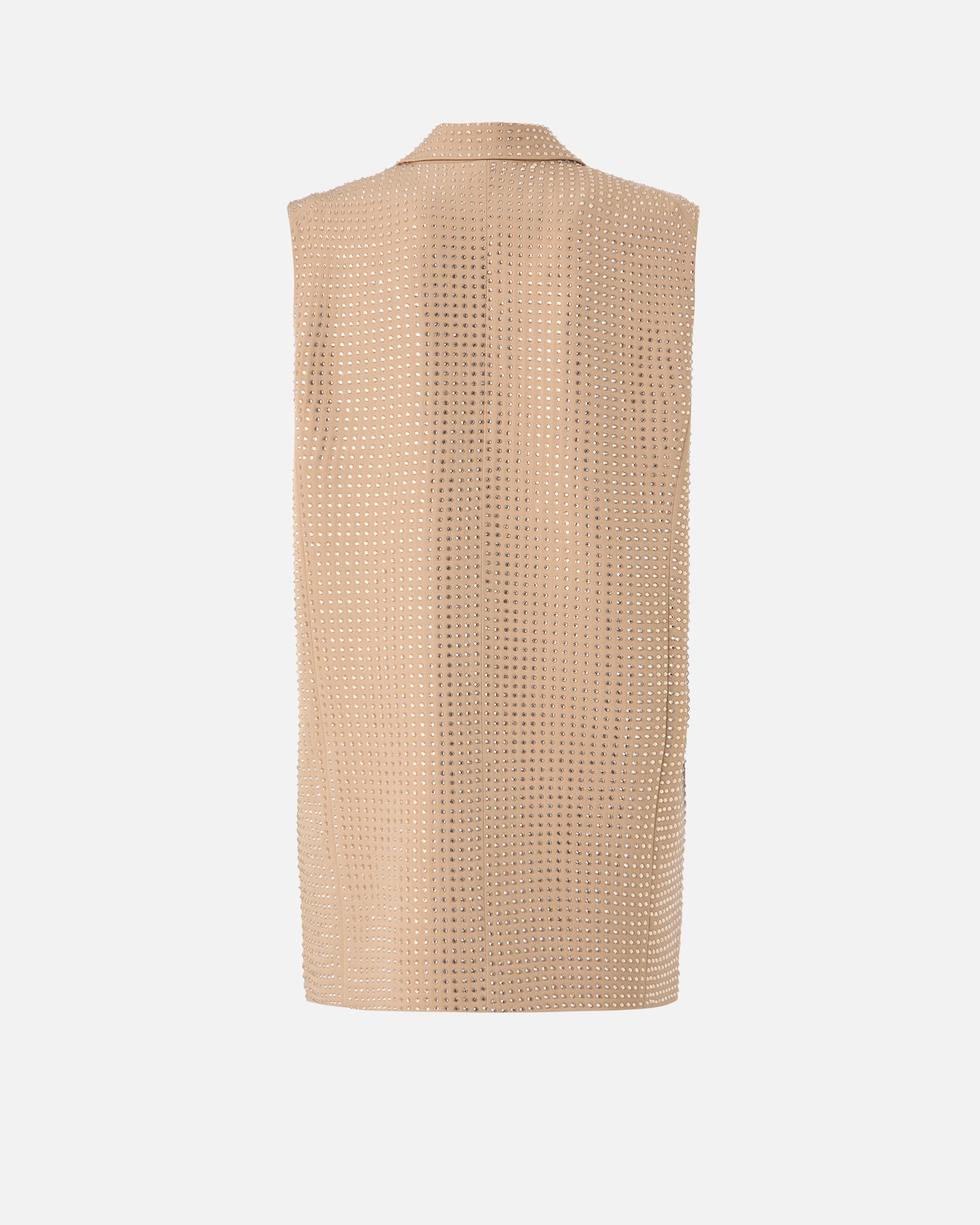 BLAZER VEST WITH RHINESTONES - 2