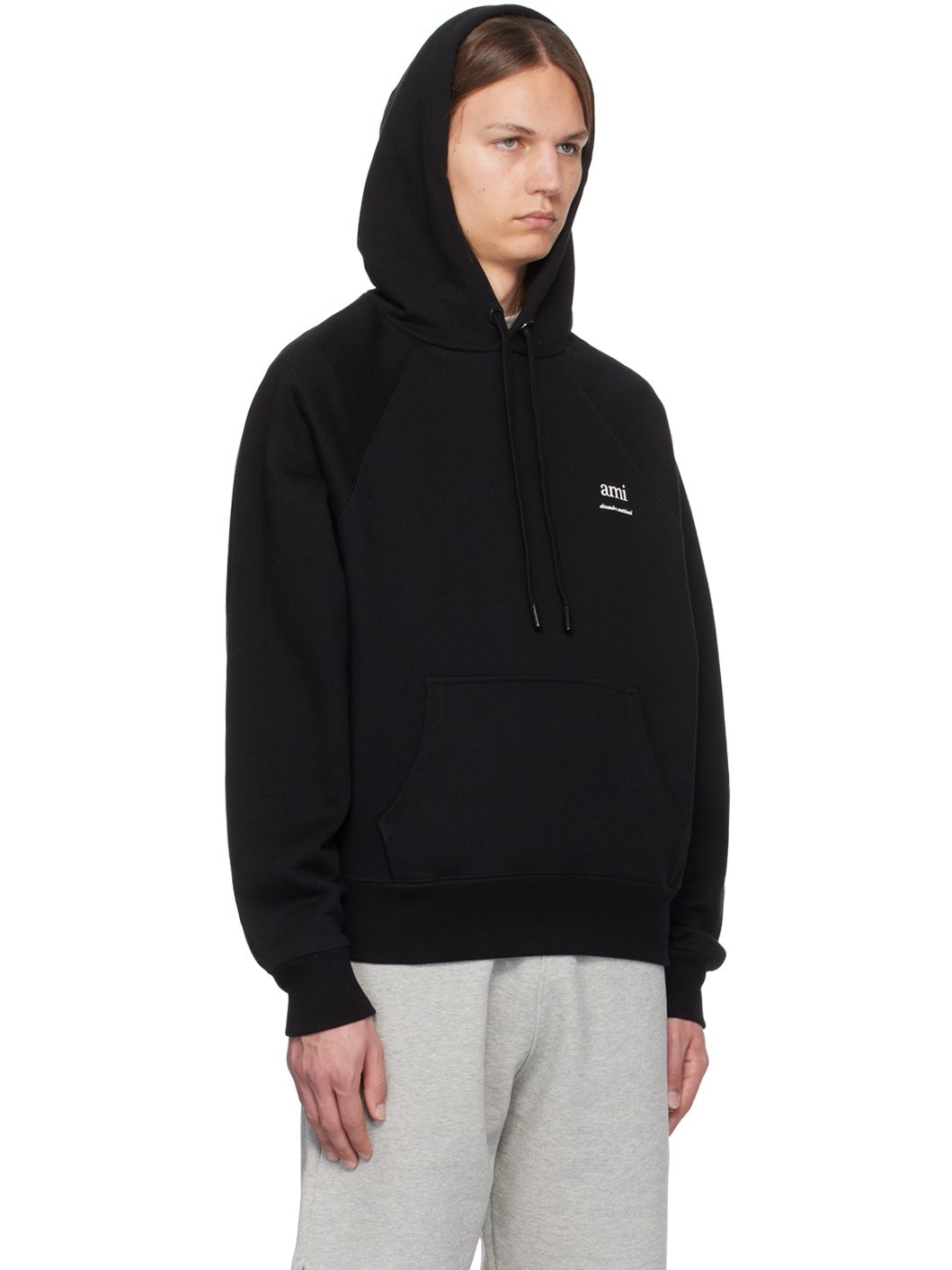 Black 'Ami Alexandre Mattiussi' Hoodie - 2