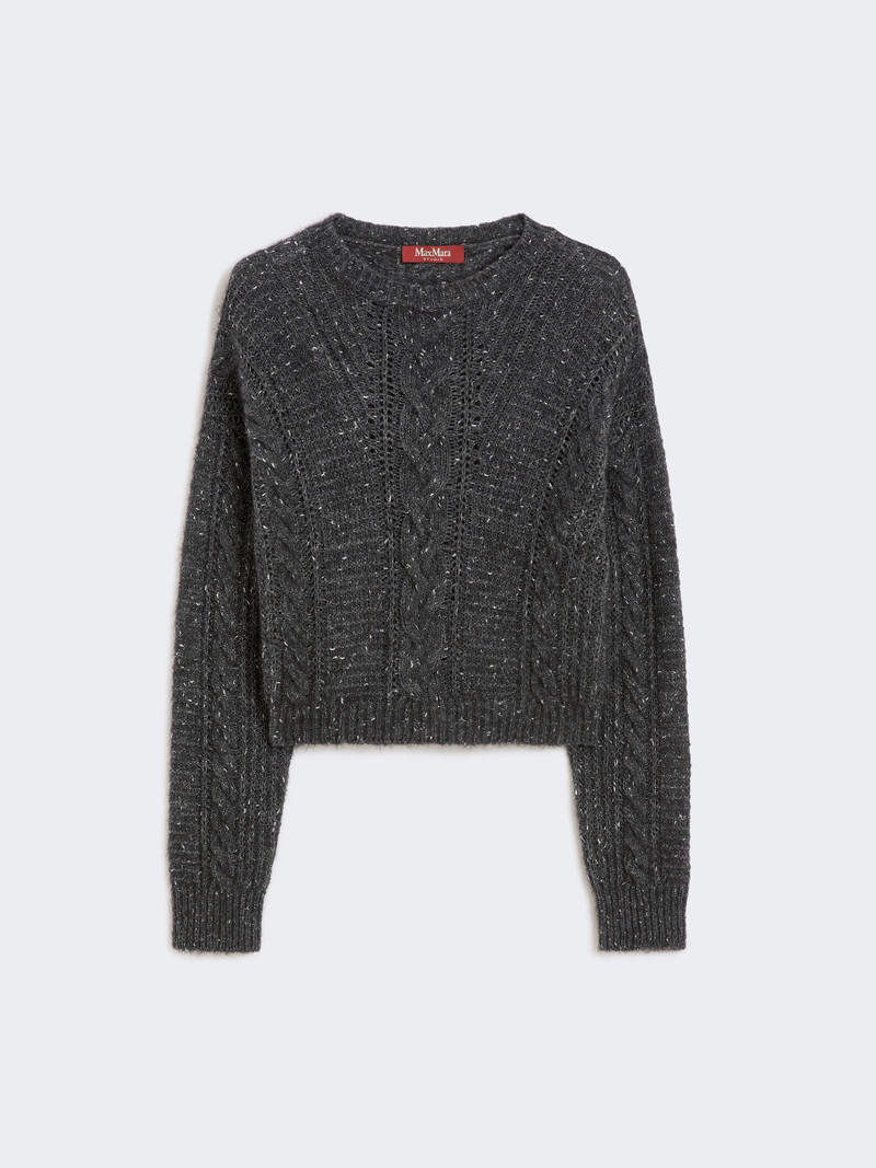 CRASSO Boxy sweater in alpaca blend 1