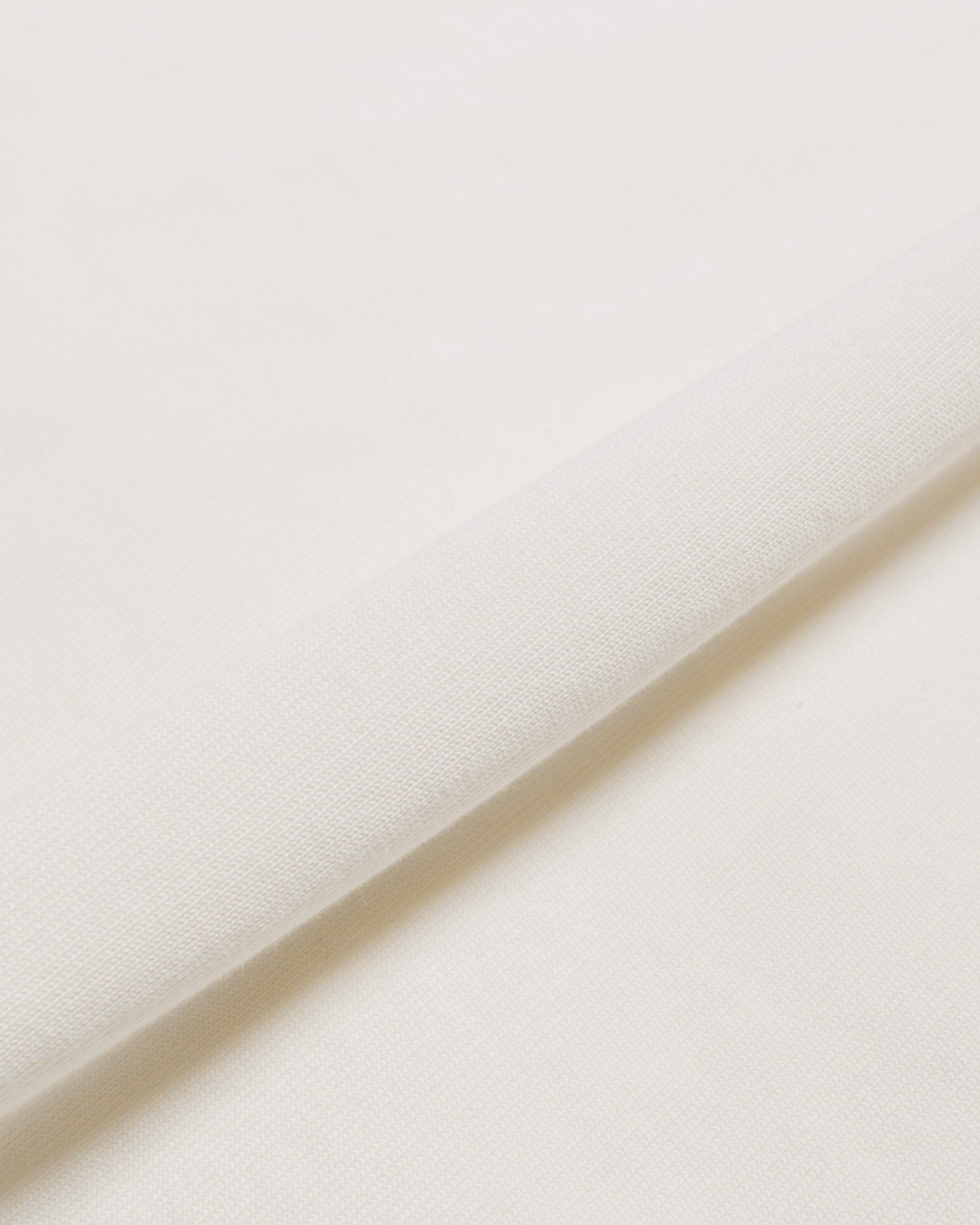 Knit Polo Solid 12G White - 5