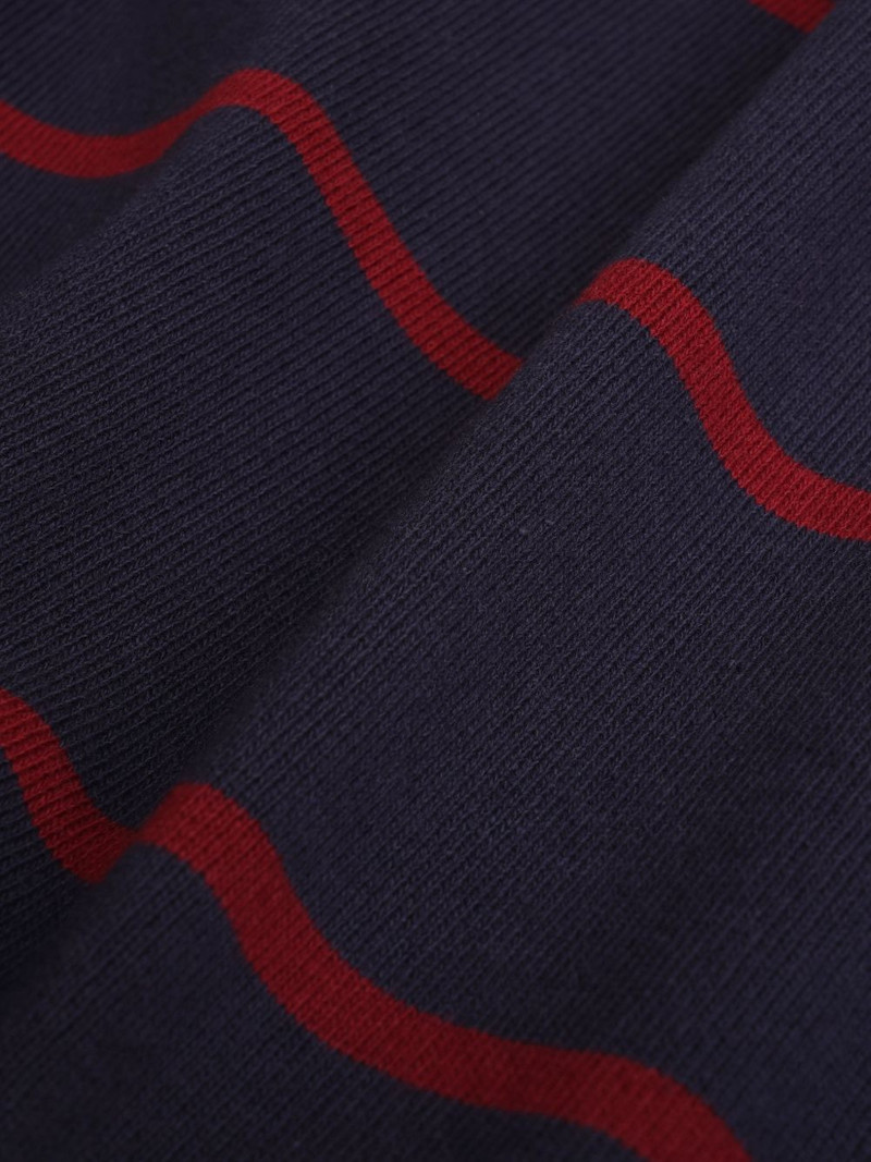 striped long-sleeve polo shirt 4