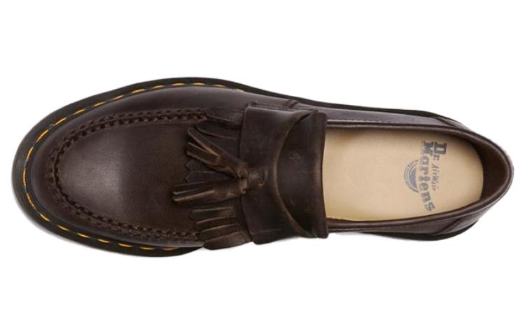Dr. Martens Adrian Crazy Horse Leather Tassel Loafers 'Dark Brown' 30917201 - 3