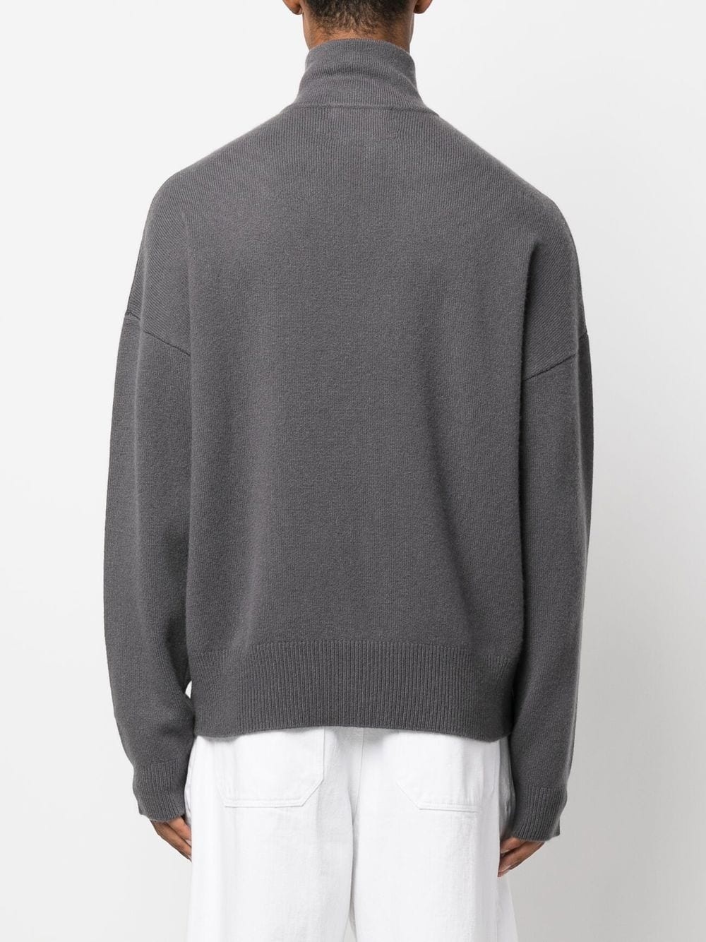 high-neck pullover jumper - 5