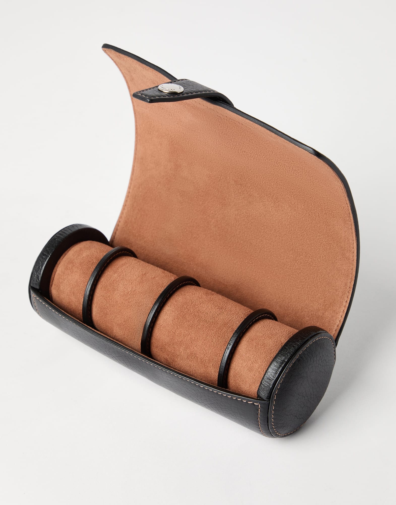 Grained calfskin watch box - 2