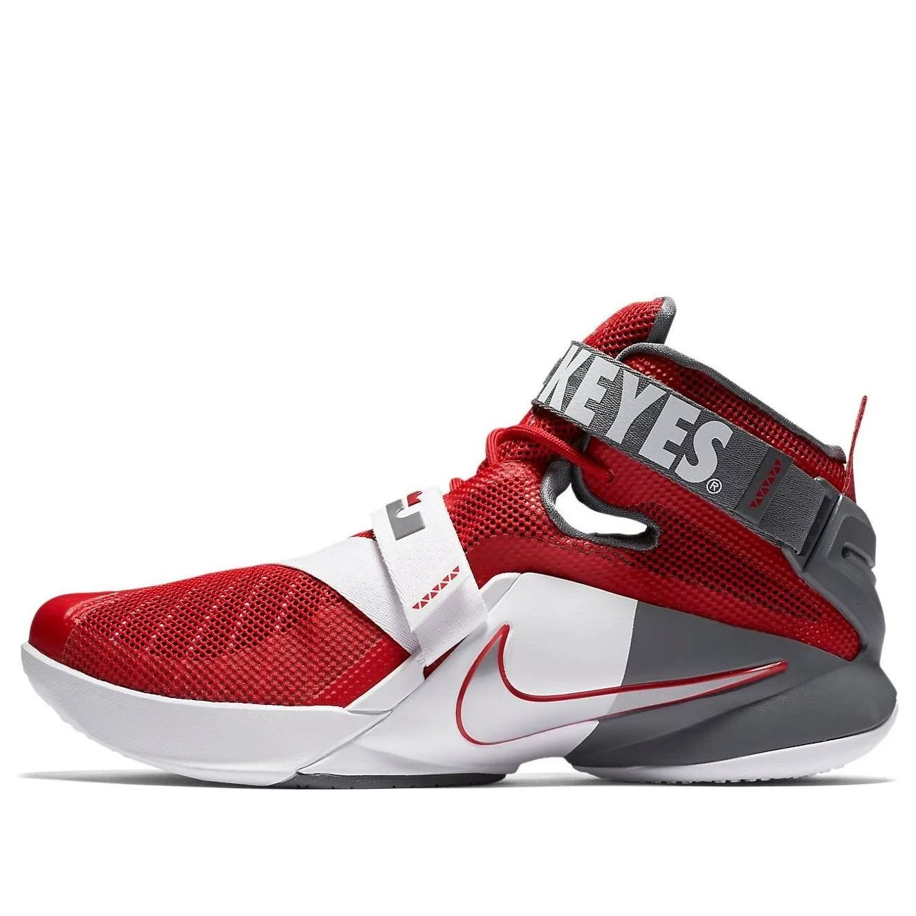Nike LeBron Soldier 9 Premium 'Ohio State Buckeyes' 749490-601 - 1