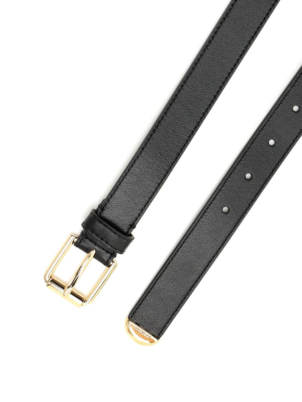 25mm Voyou Metal Tip Belt Commercial Belts Black - 2