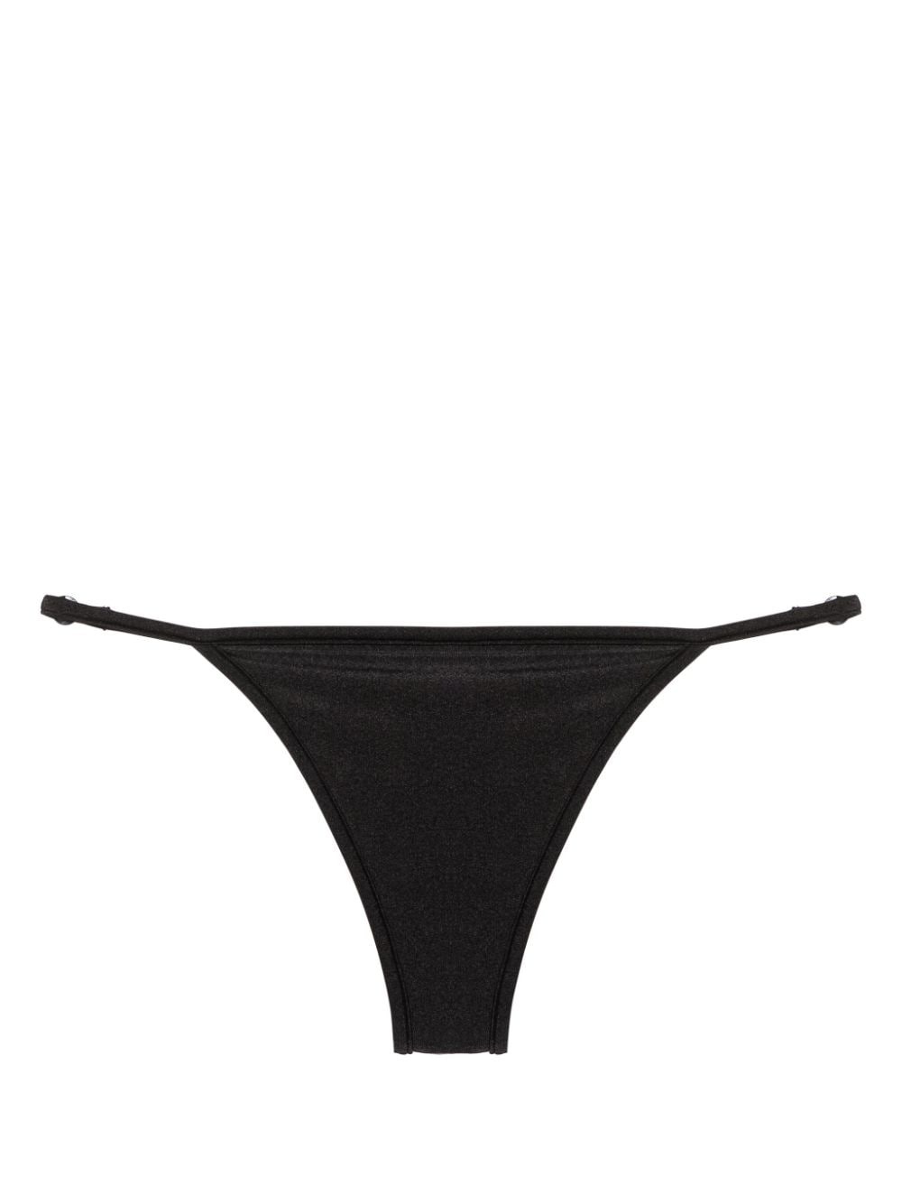 logo-plaque bikini bottoms - 2
