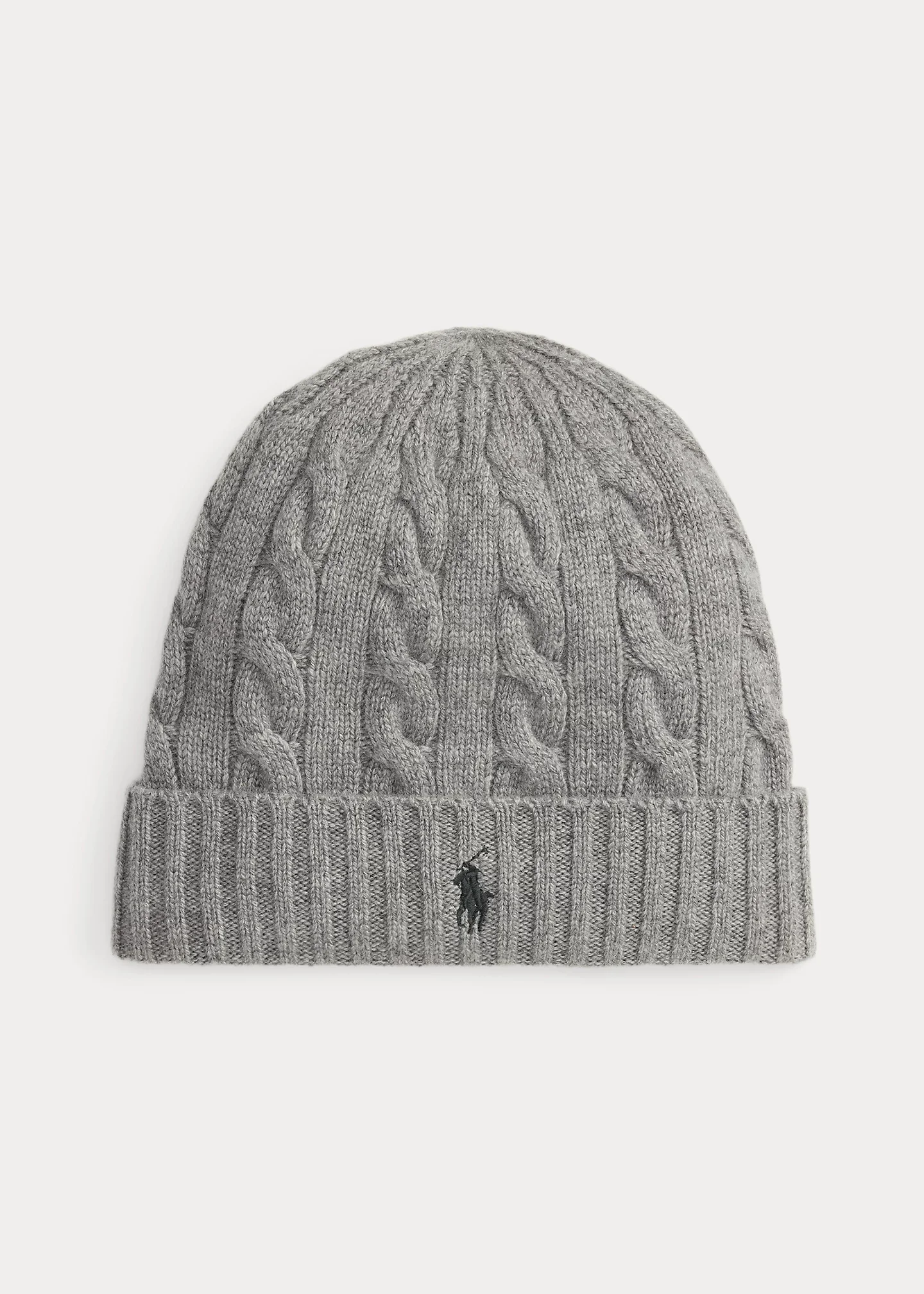 Cable-Knit Wool-Cashmere Beanie - 1