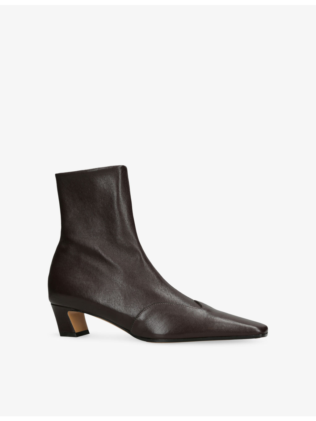 Nevada Leather Heeled Ankle Boots - 3