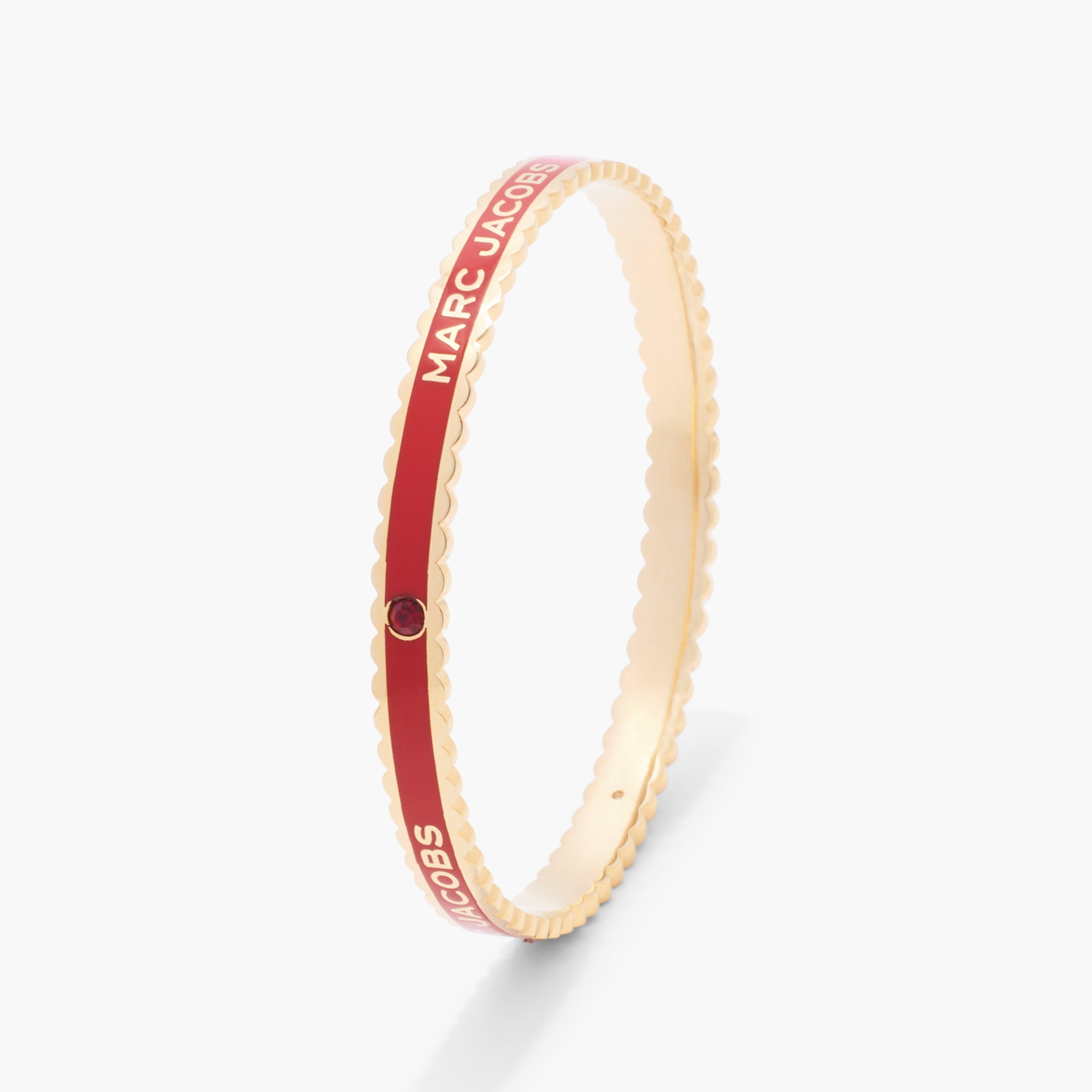 THE MEDALLION SCALLOPED BANGLE - 3