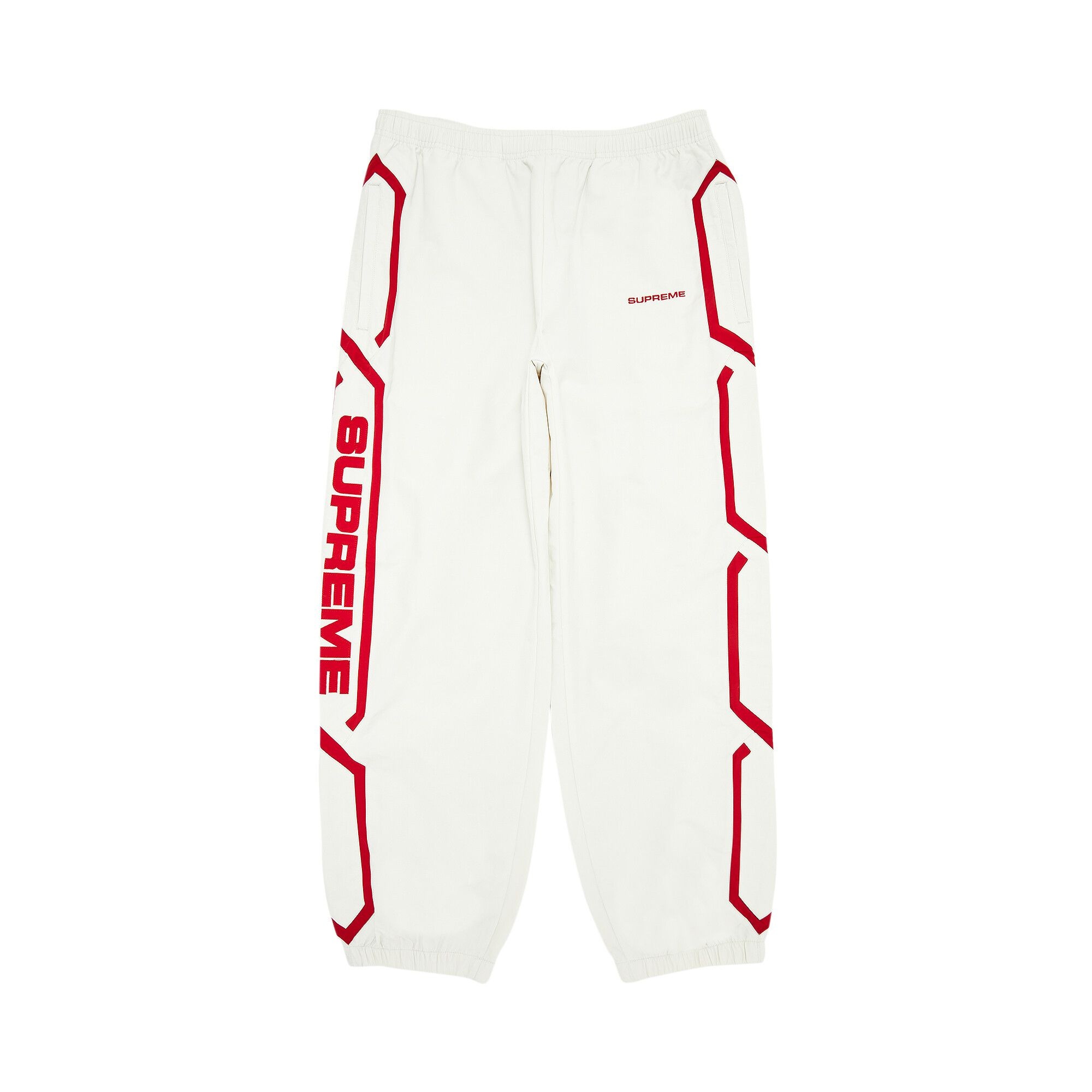 Supreme Inset Link Track Pant 'Light Grey' - 1