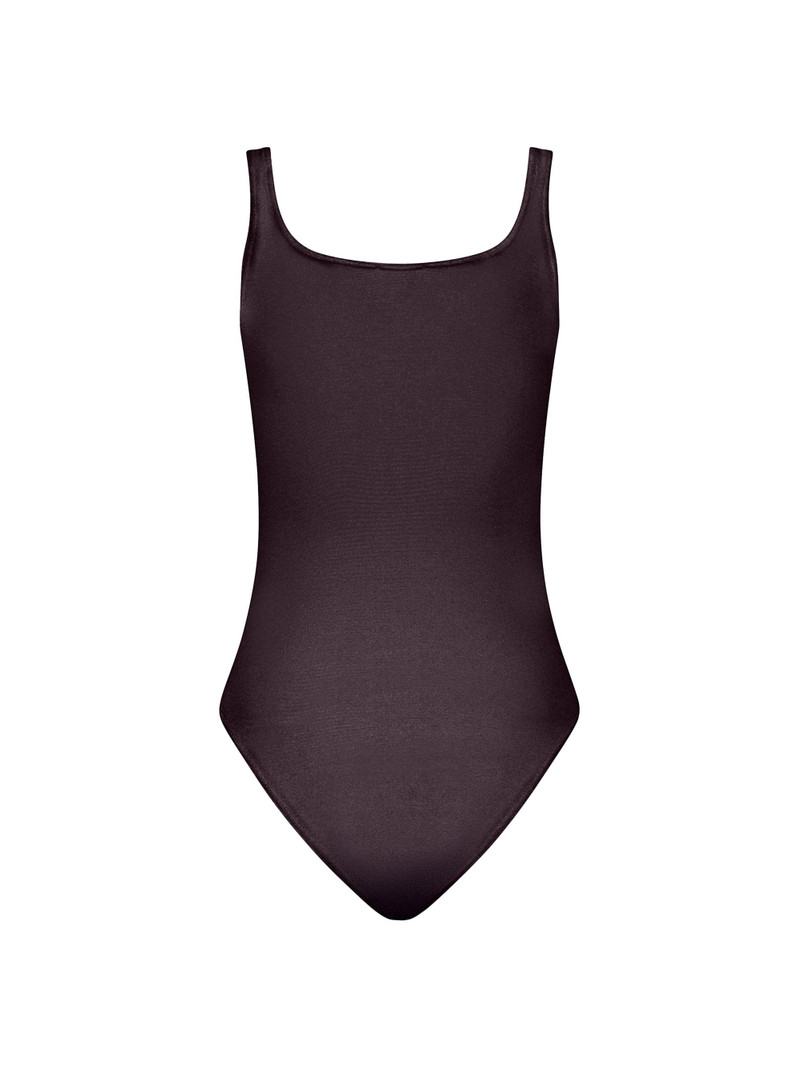 Women's Jamaika Cotton-Blend Stretch Bodysuit - Wild Plum 6