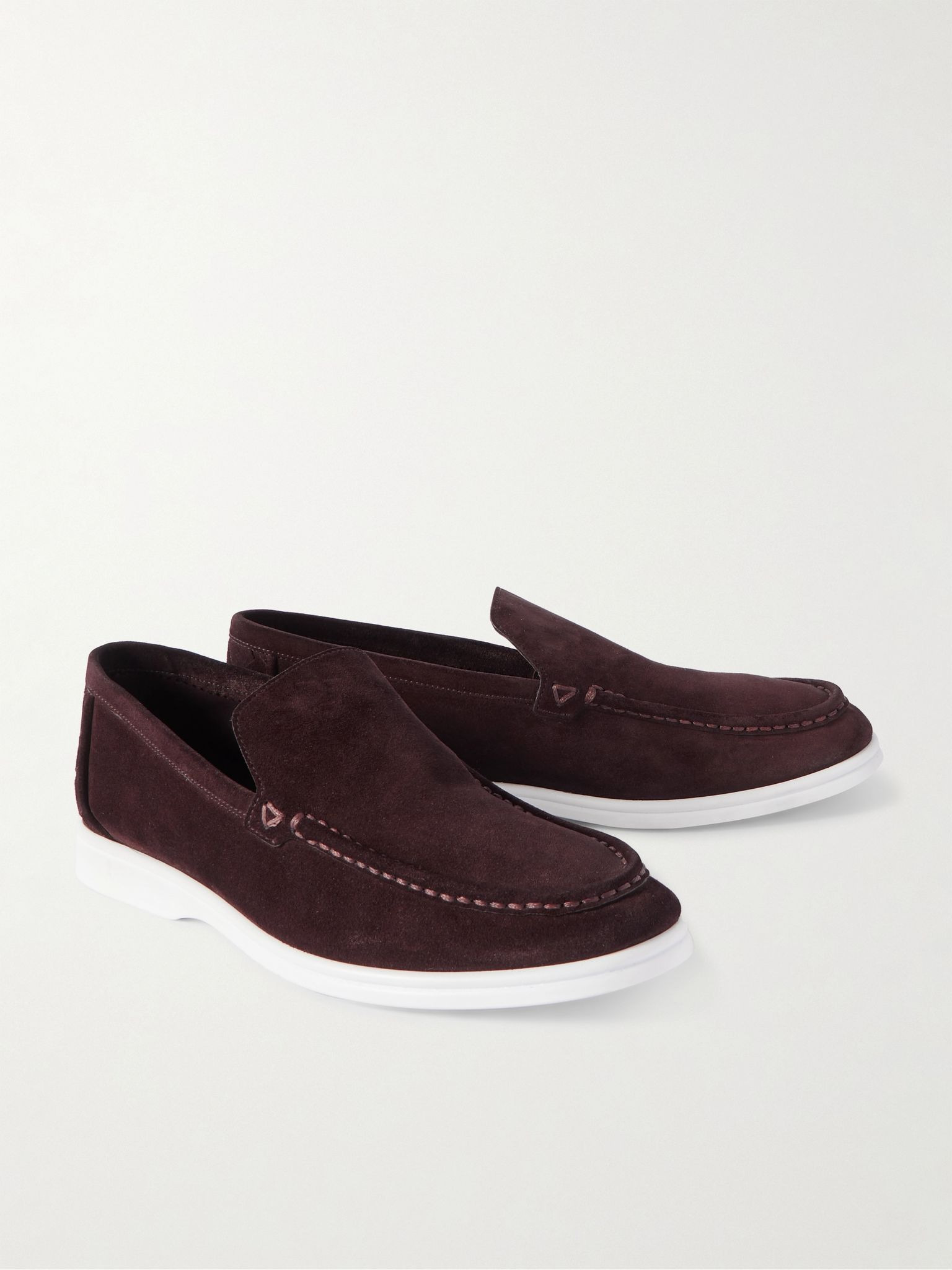 Astaire Suede Loafers Brown - 4