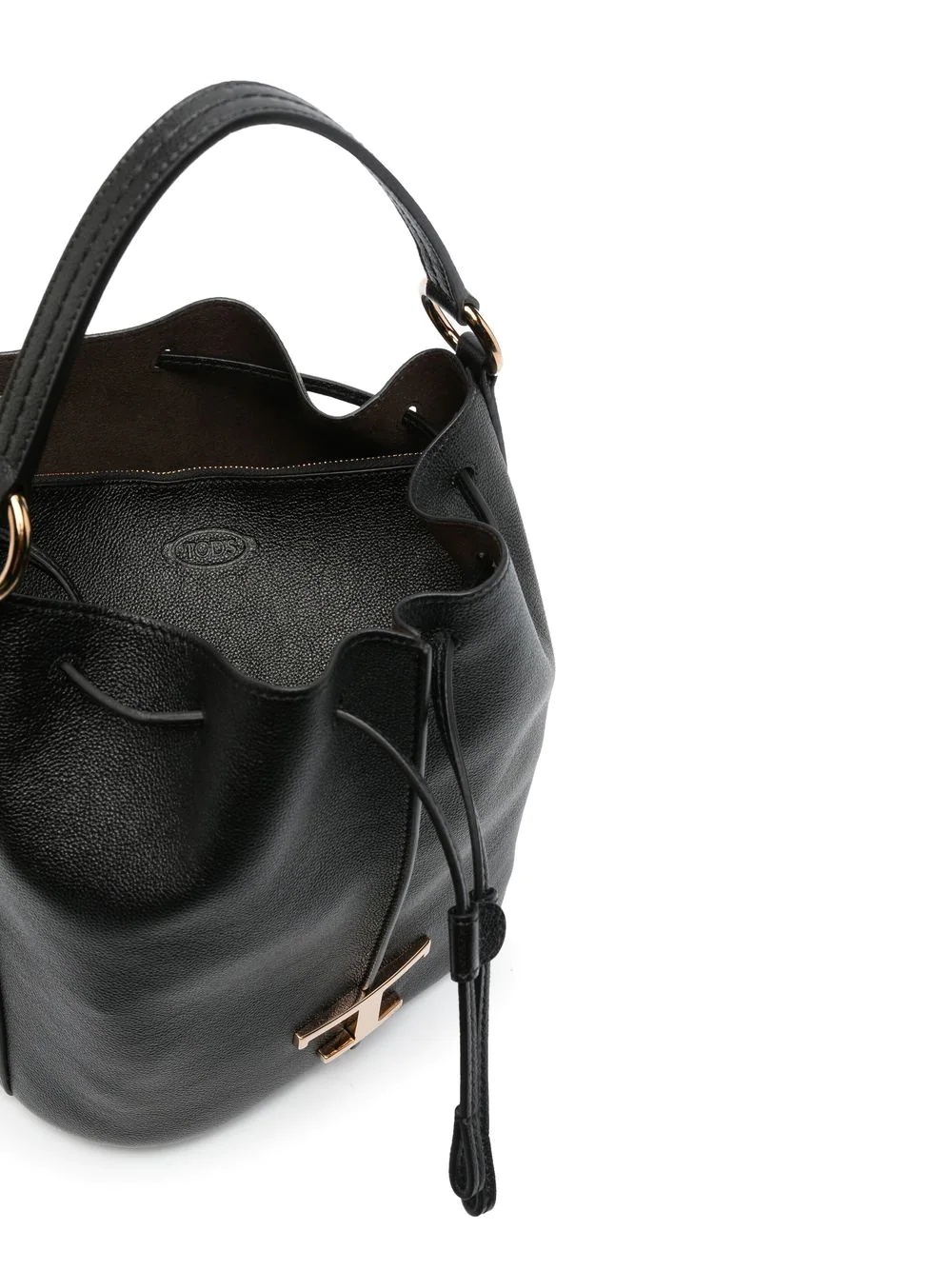 leather bucket bag - 5