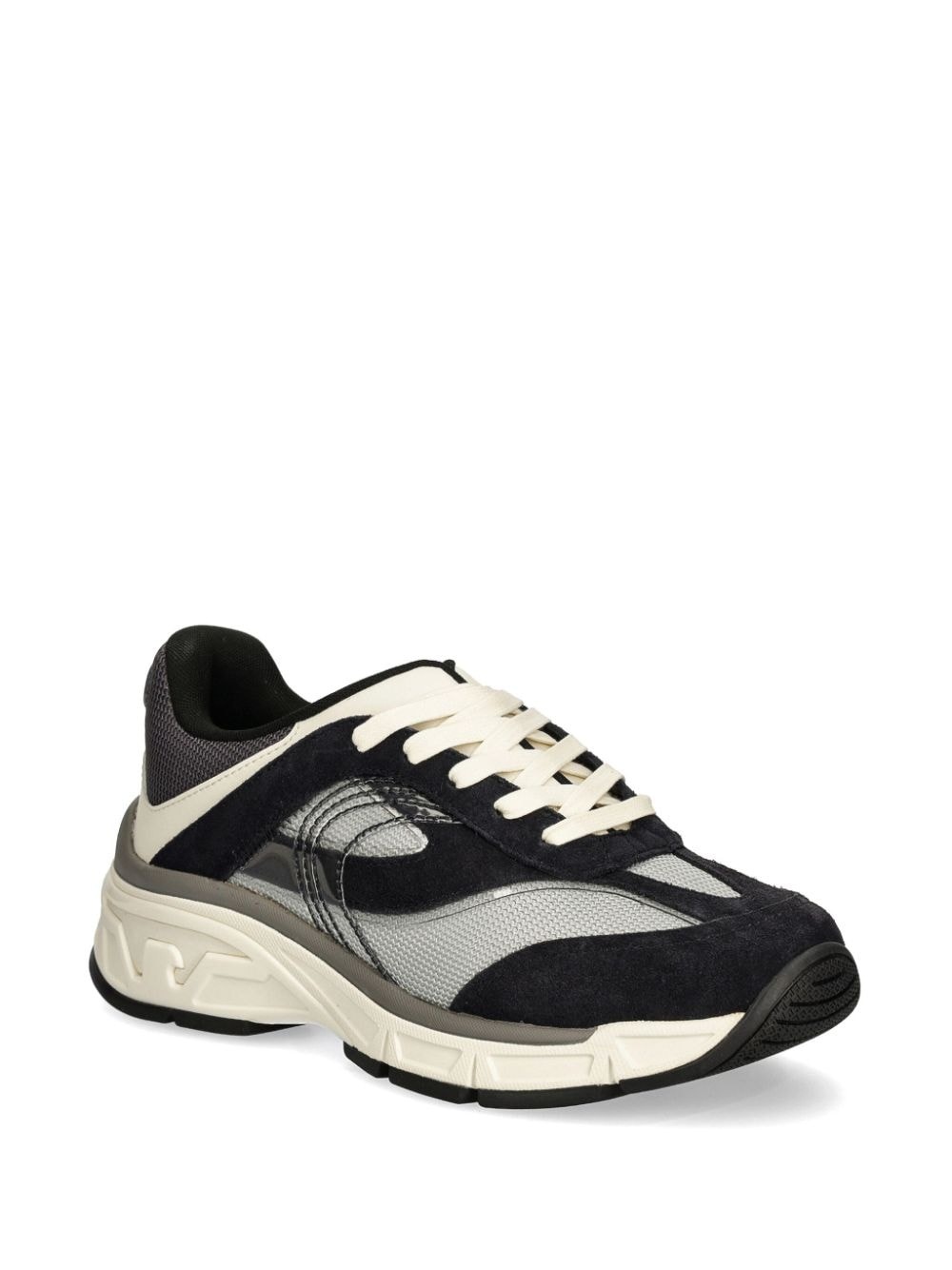 panelled sneakers - 2
