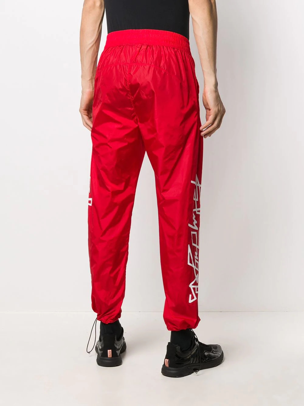 logo-print track pants - 4