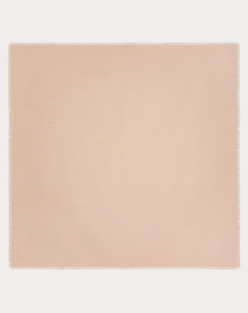 TOILE ICONOGRAPHE WOOL AND SILK SHAWL 1