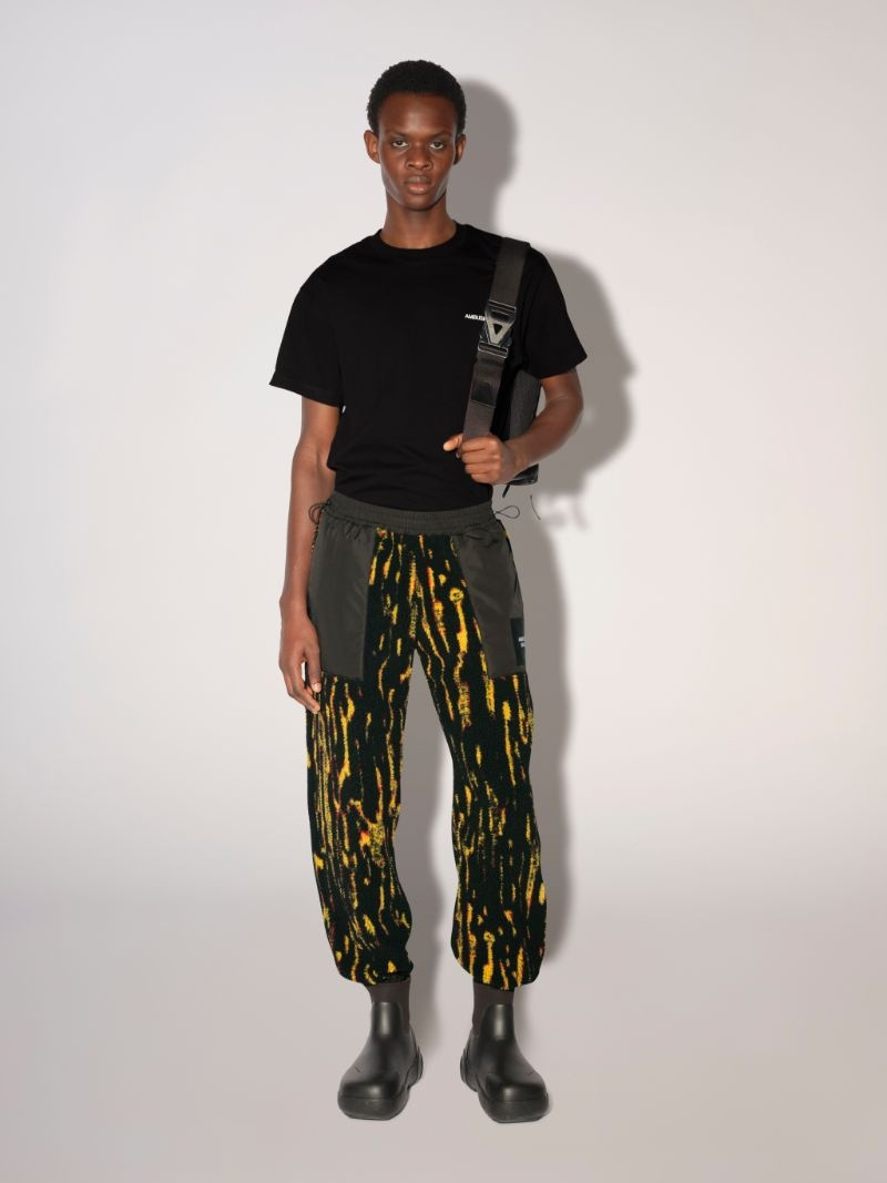 Ambush TEDDY JACQUARD SWEATPANTS outlook