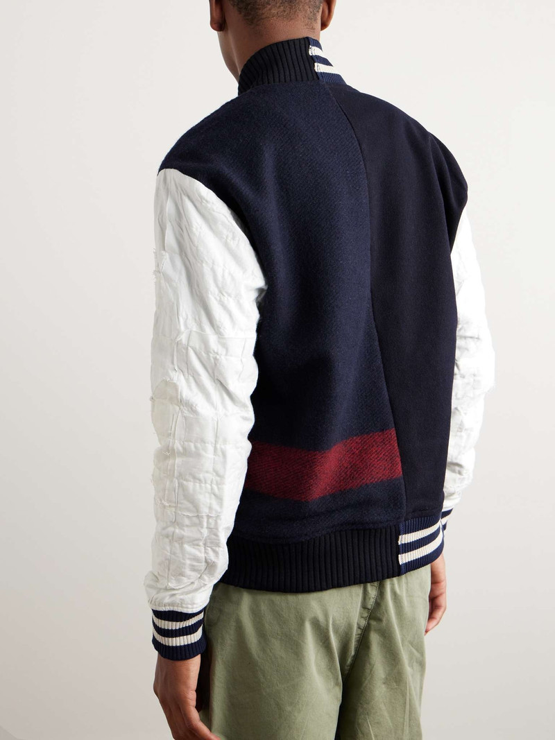 Sailor Cotton and Wool-Blend Varsity Jacket 4