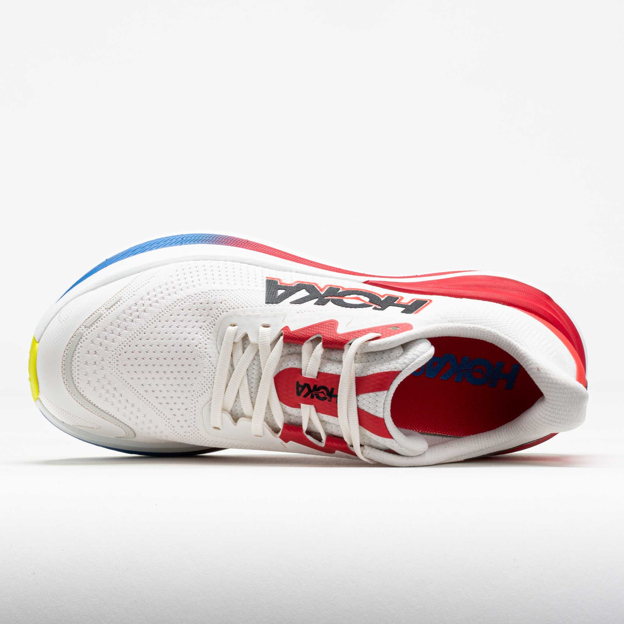 HOKA Skyward X Men's Blanc de Blanc/Virtual Blue - 3