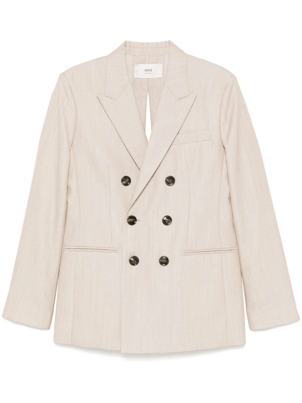 double-breasted blazer - 1